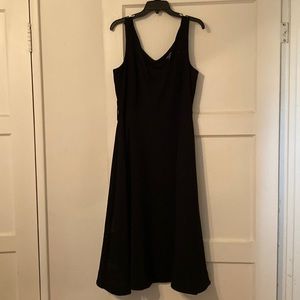 Black A line dress SZ 16